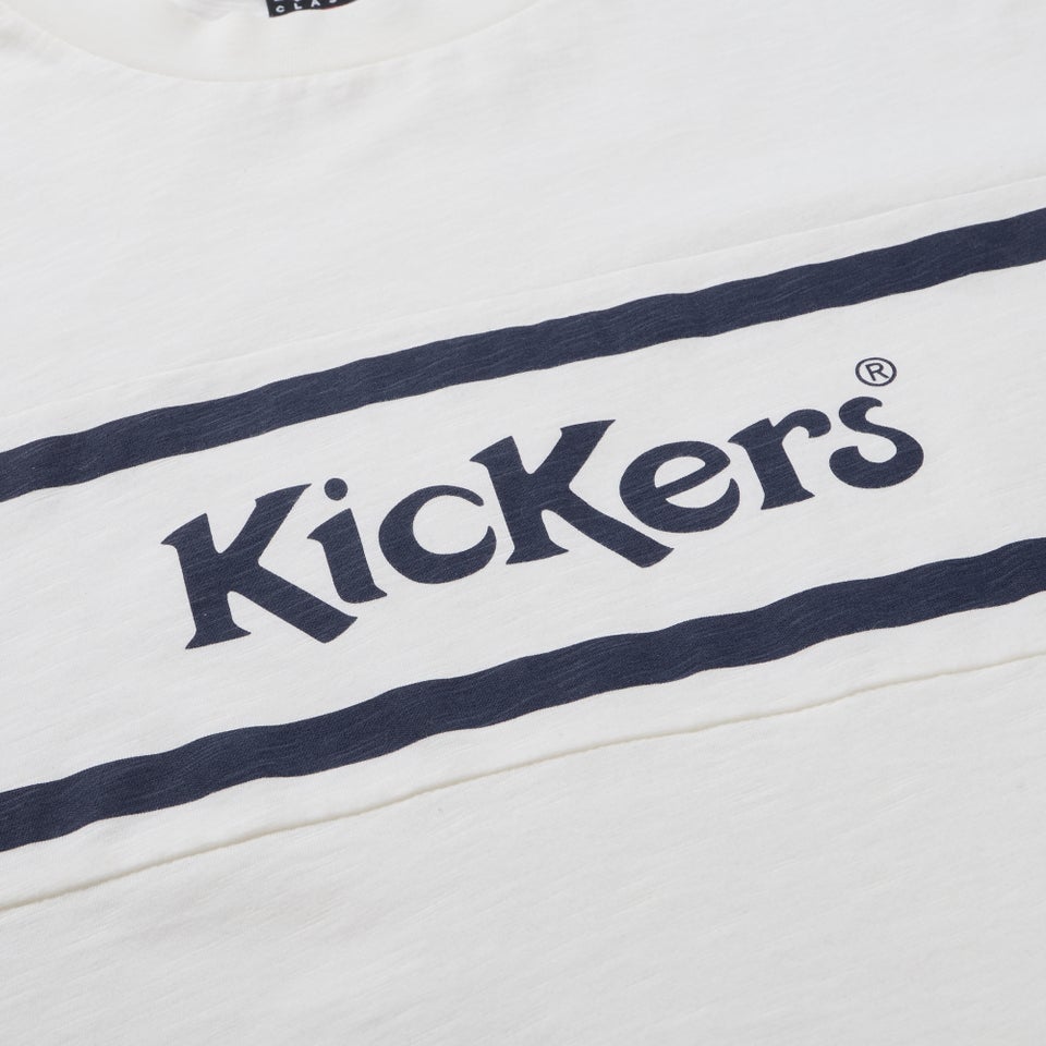 Adult Mens Kickers Classic Short Sleeve Tee White