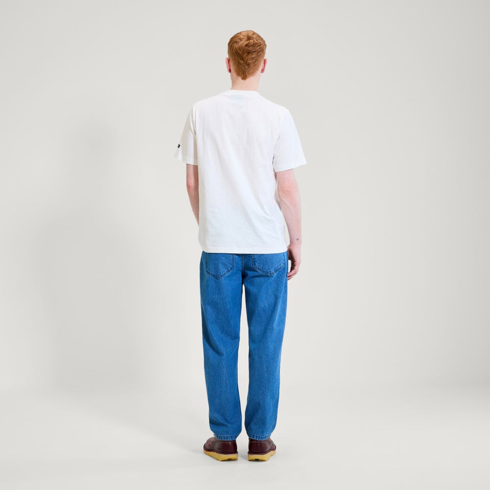 Adult Mens Kickers Classic Short Sleeve Tee White