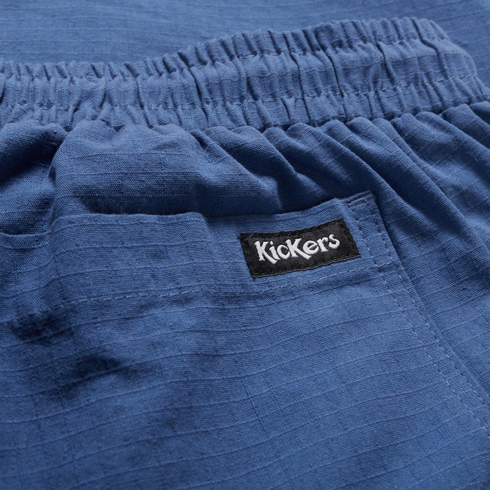 Adult Mens Kickers Wide Leg Drawstring Trouser Navy