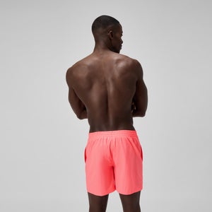 Short de bain Homme Essential 40 cm uni orange