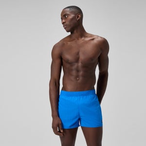 Men's Retro Solid 33cm Swim Shorts Blue