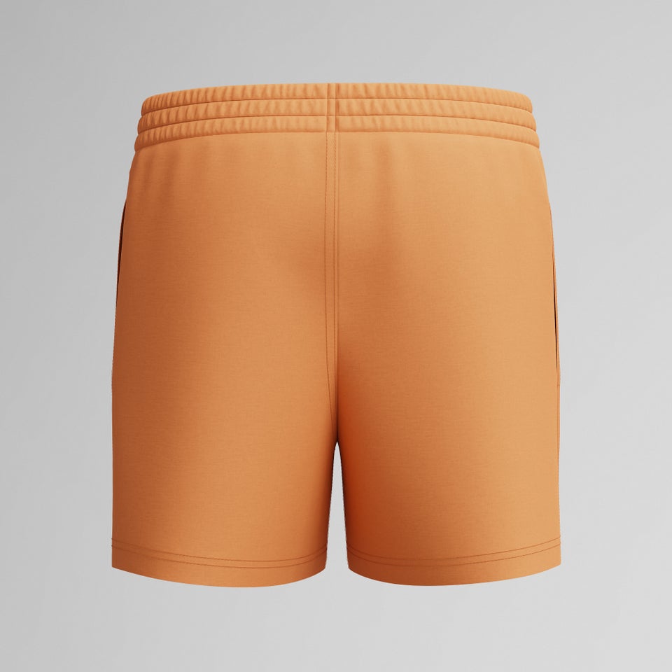Jungen Classic Solid Badeshorts 33 cm Orange