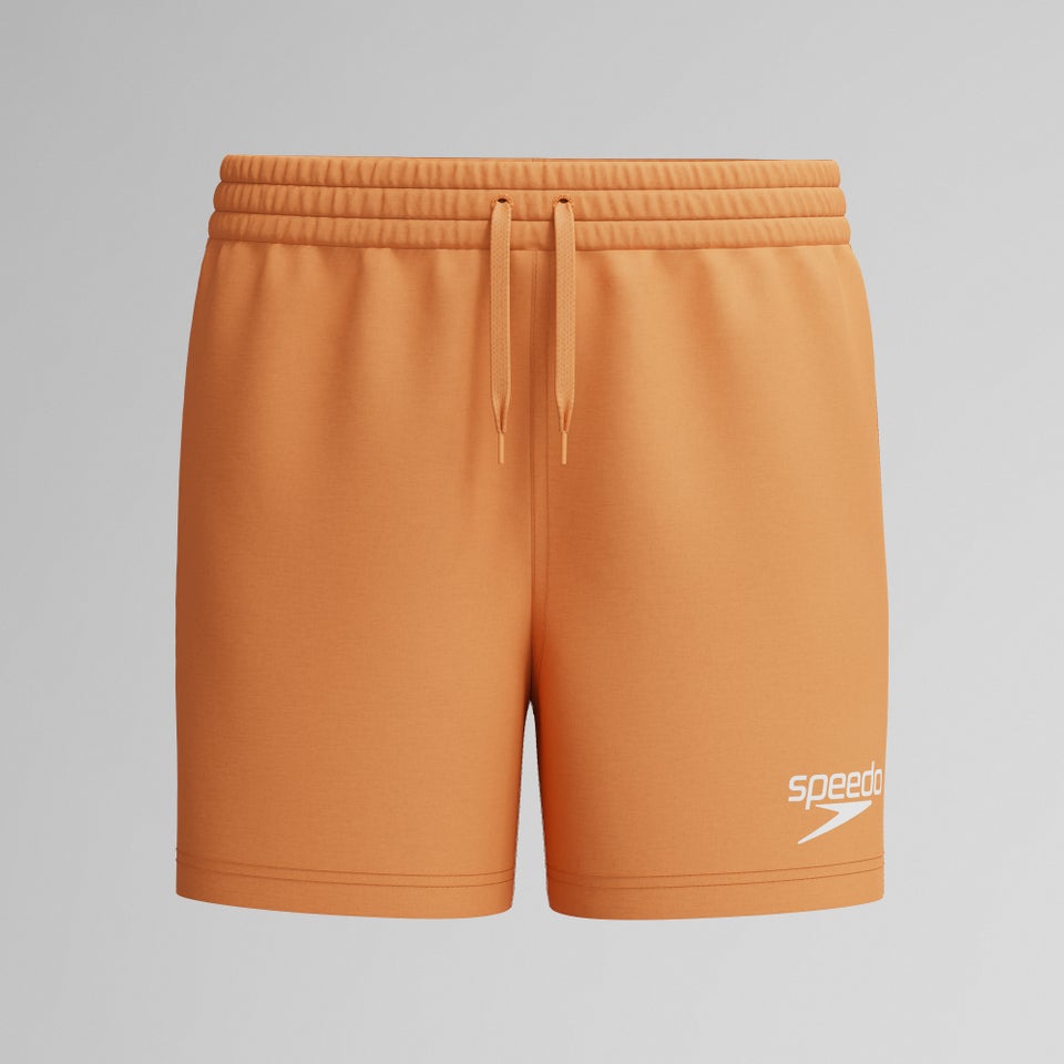 Jungen Classic Solid Badeshorts 33 cm Orange