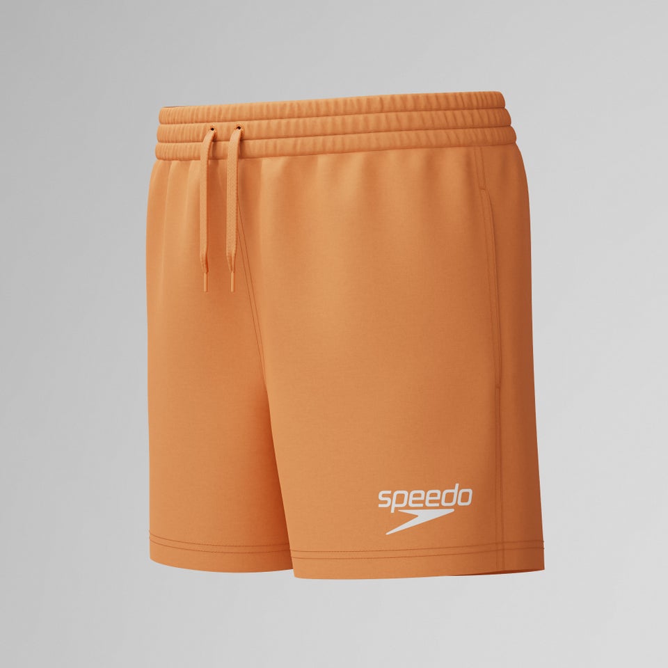 Jungen Classic Solid Badeshorts 33 cm Orange