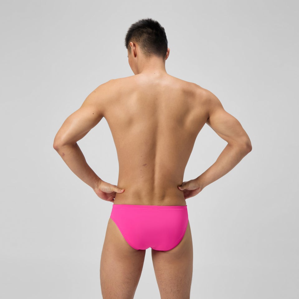 Caleçon d’entraînement rose uni pour hommes