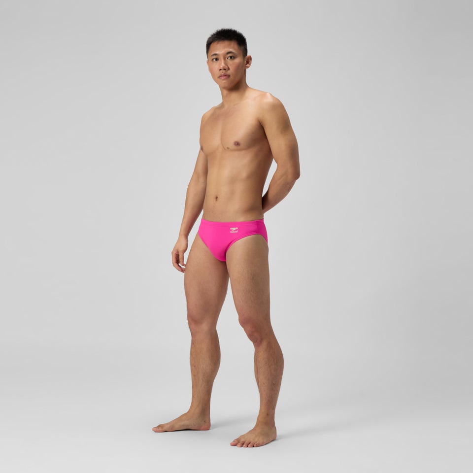 Men's Club Training Solid  Brief Pink