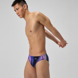 Men's Club Training Printed Brief Purple