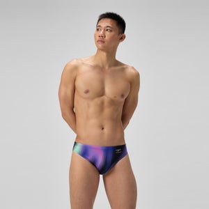 Men's Club Training Printed Brief Purple
