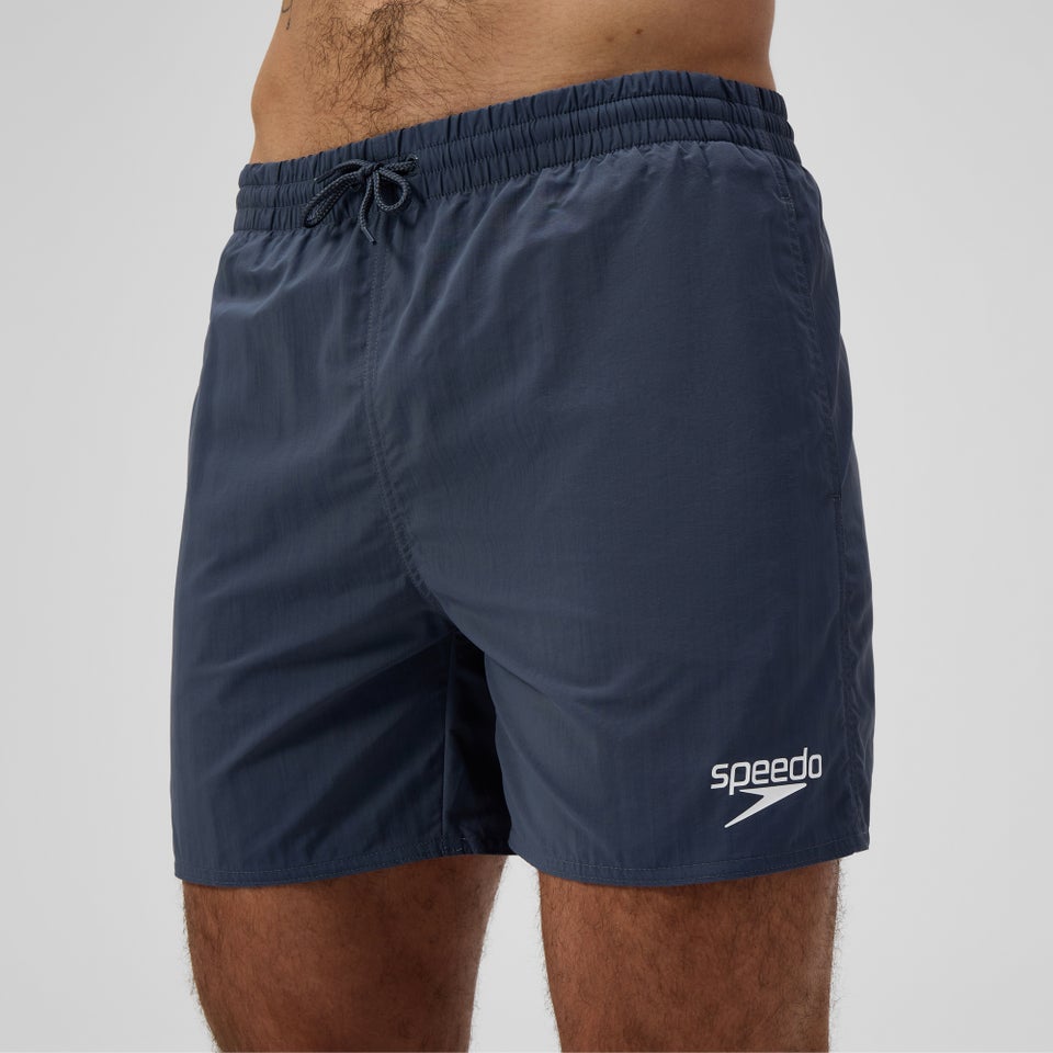 Short de bain Homme Essential 40 cm uni gris