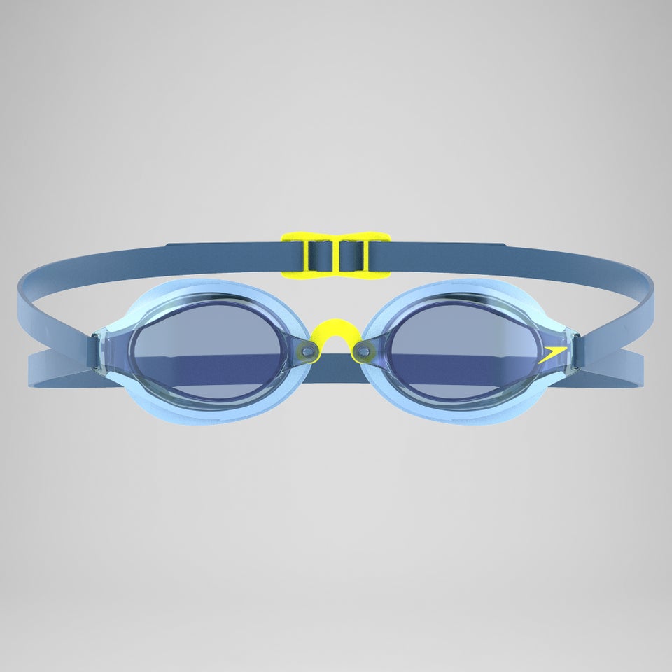 Lunettes de natation Speed Socket 2.0 à effet miroir bleu/jaune