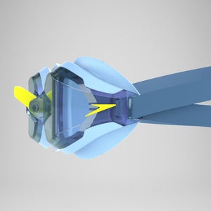 Speed Socket 2.0 Mirrored Goggles Blue/Yellow