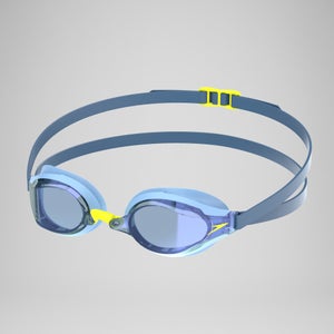 Lunettes de natation Speed Socket 2.0 à effet miroir bleu/jaune