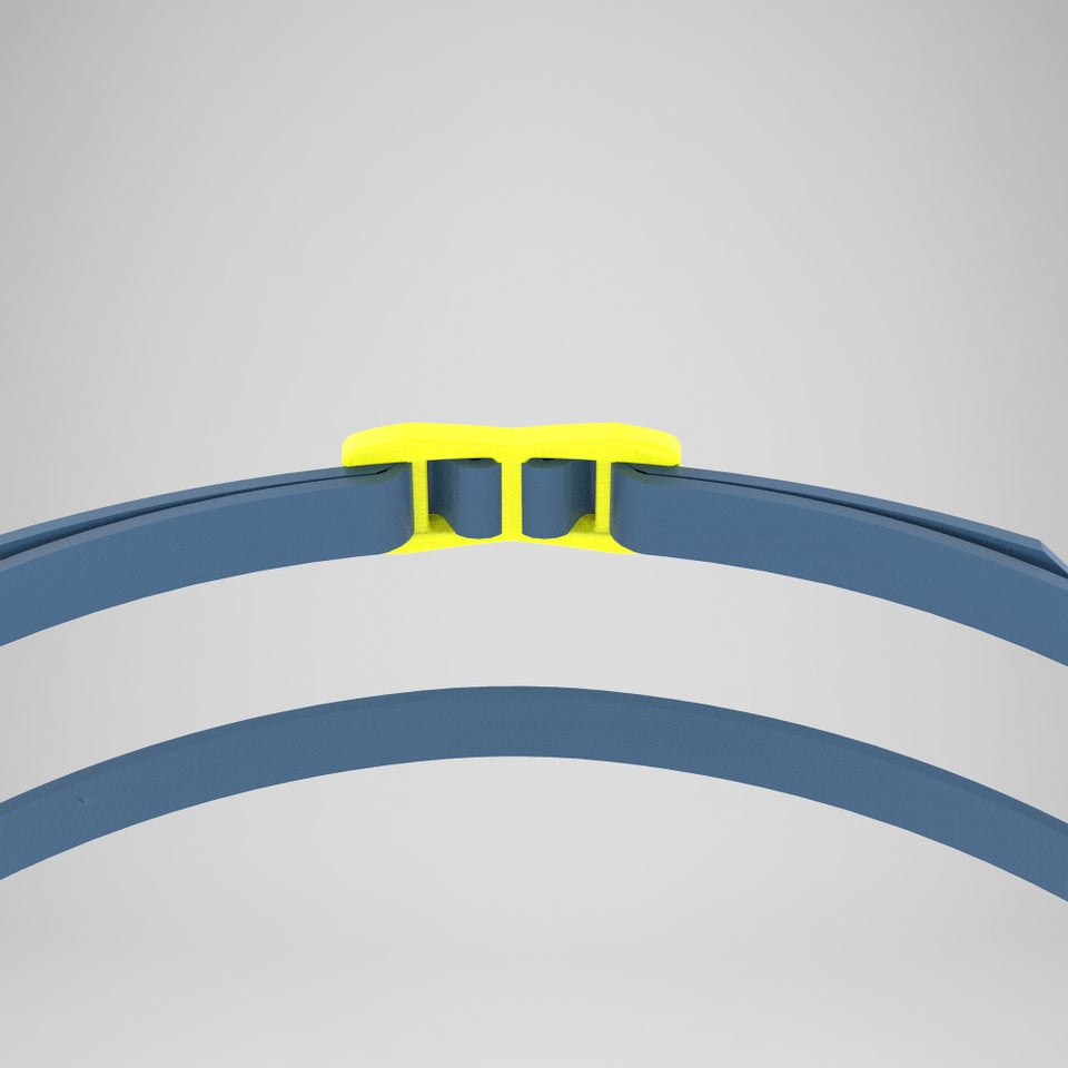 Lunettes de natation Speed Socket 2.0 à effet miroir bleu/jaune