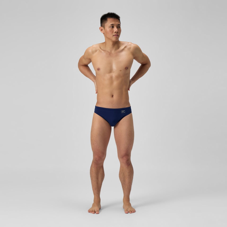 Men's Club Training Solid Brief Navy