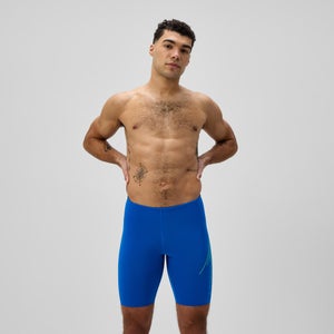 Herren Hyperboom Placement Schwimmhose Blau/Grün