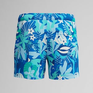Men's Redondo Edge Printed 35cm Swim Shorts Blue