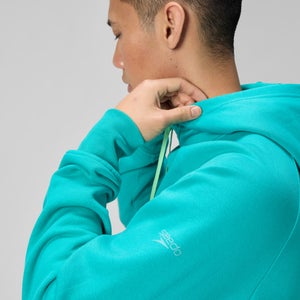 Unisex Fleece Hoodie Turquoise