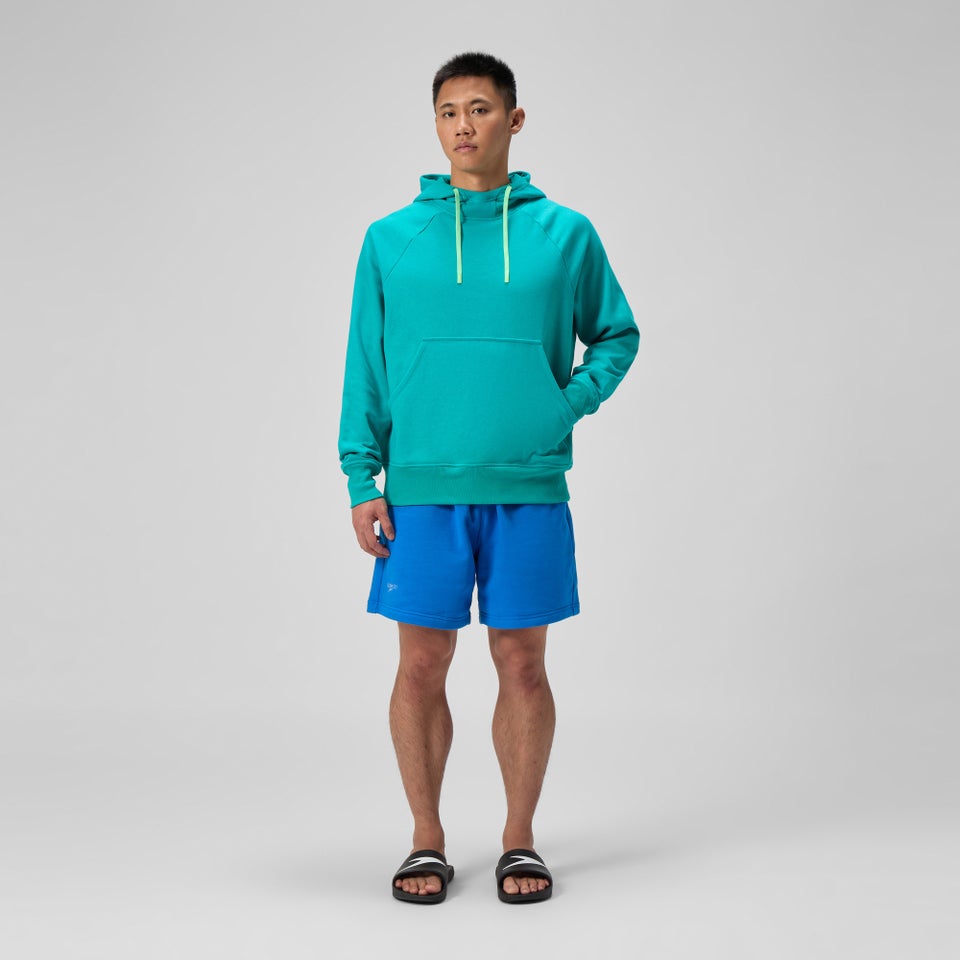 Unisex Fleece Hoodie Turquoise