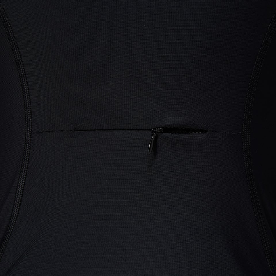 Women's Long Sleeve Rashguard Black/Dark Gray