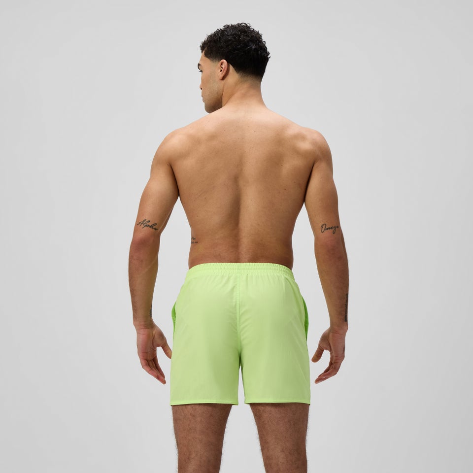 Men's Essential Solid 40cm Swim Shorts Green