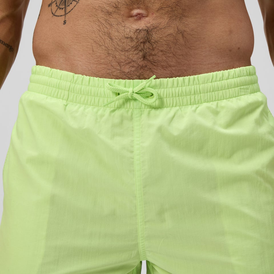Short de bain Homme Essential 40 cm uni vert