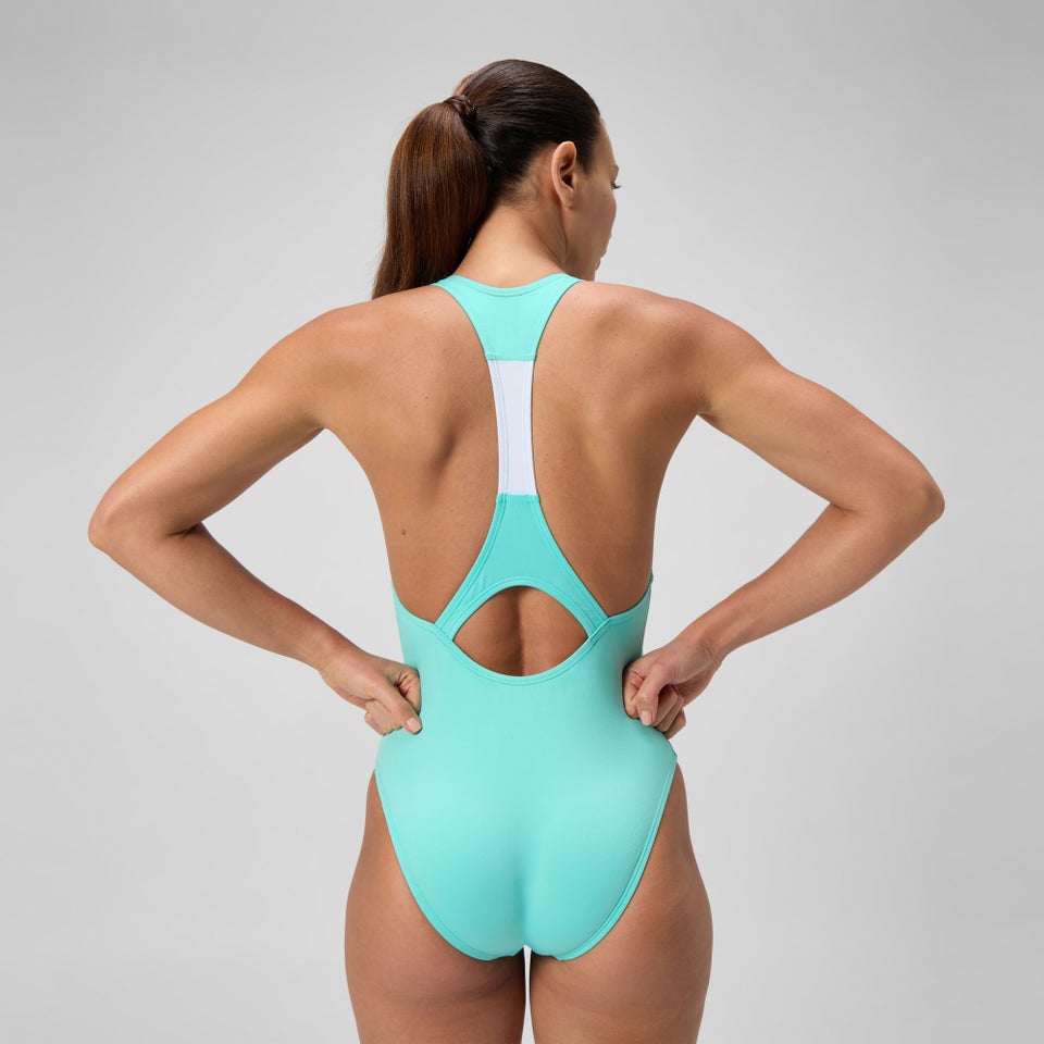 Women's Jetstream Racerback One Piece Turquoise