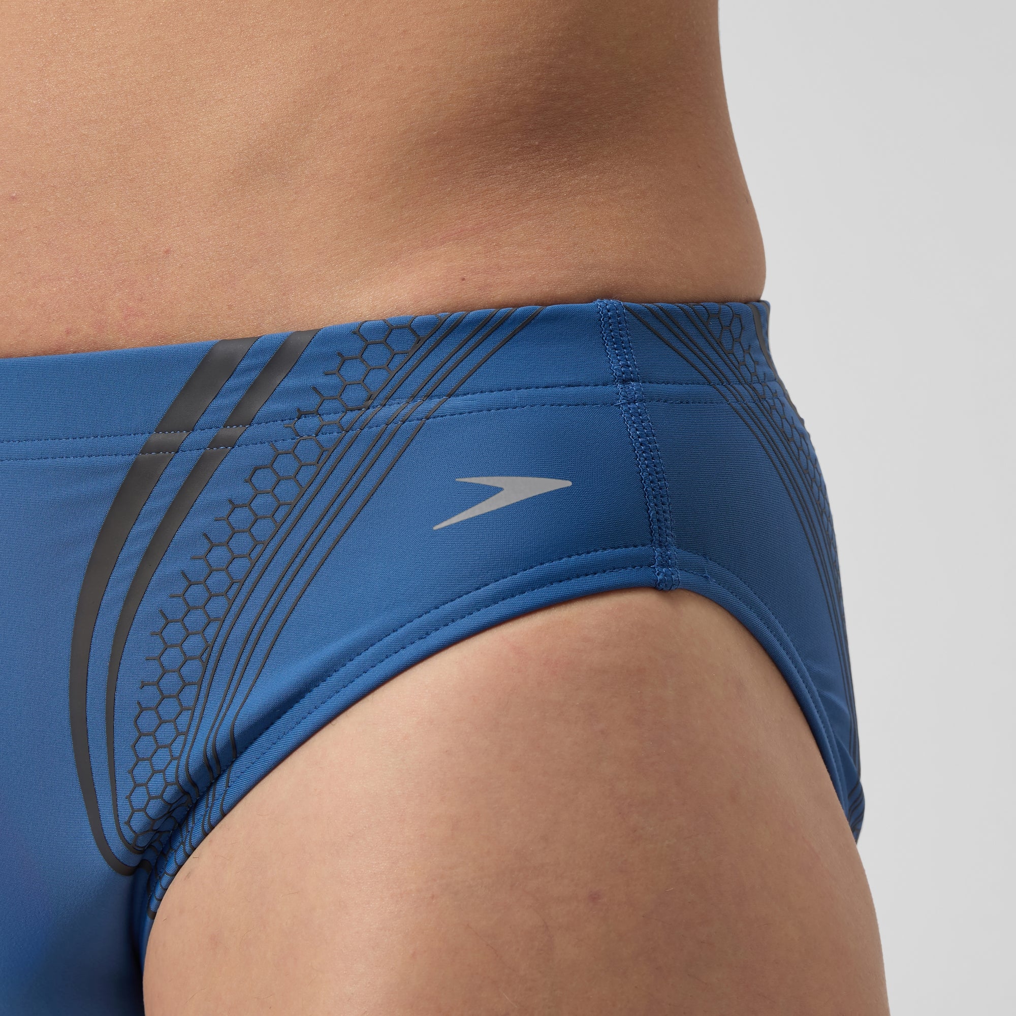 Men's Printed Vanquisher Movement Brief Blue