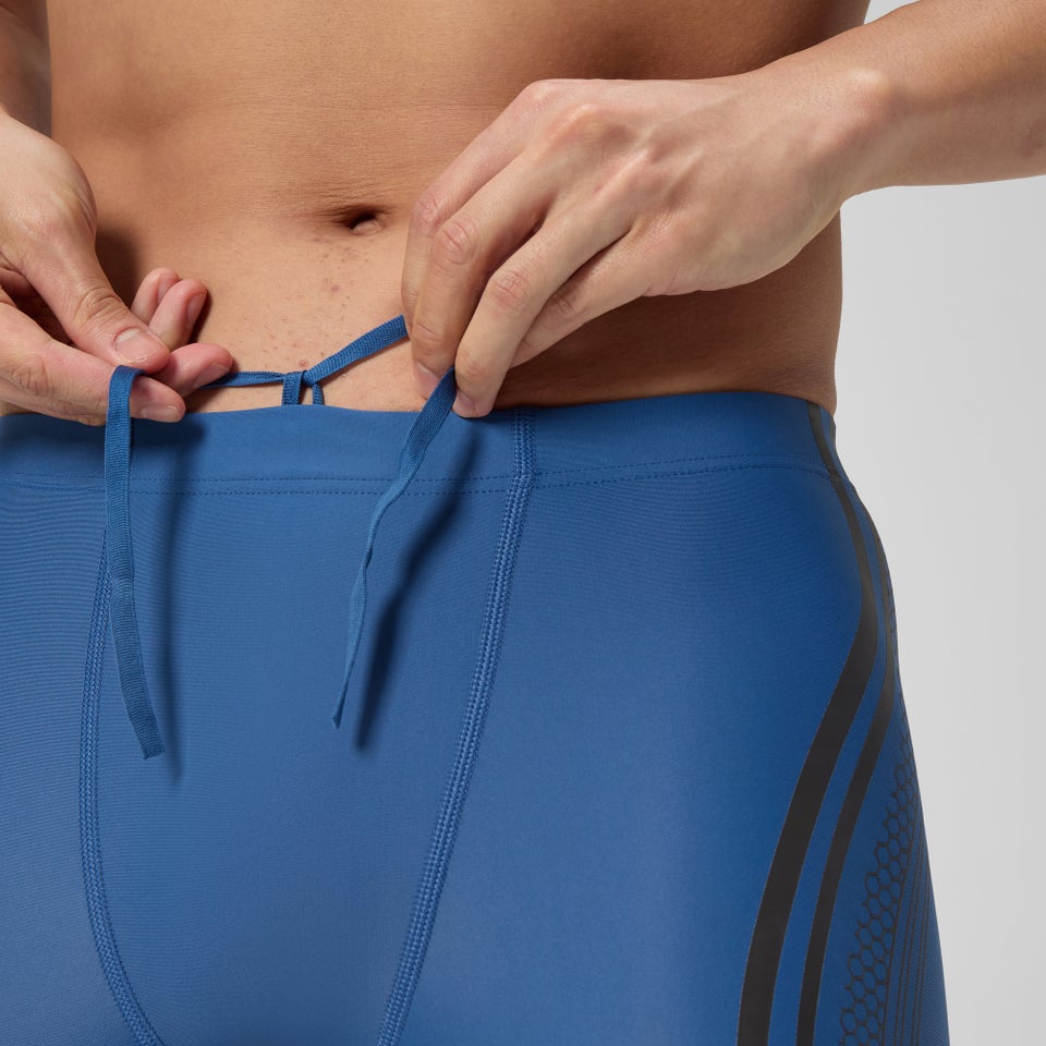 Cuissard de natation imprimé bleu pour hommes Vanquisher Movement