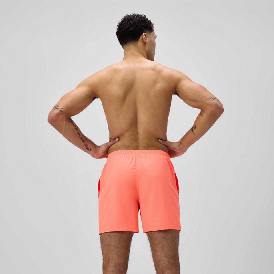 Men's Essential Solid 40cm Swim Shorts Orange