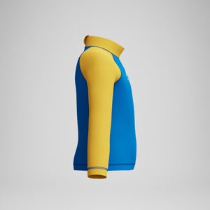 Infant Boys Learn to Swim Long Sleeve Rashguard Blue/Yellow