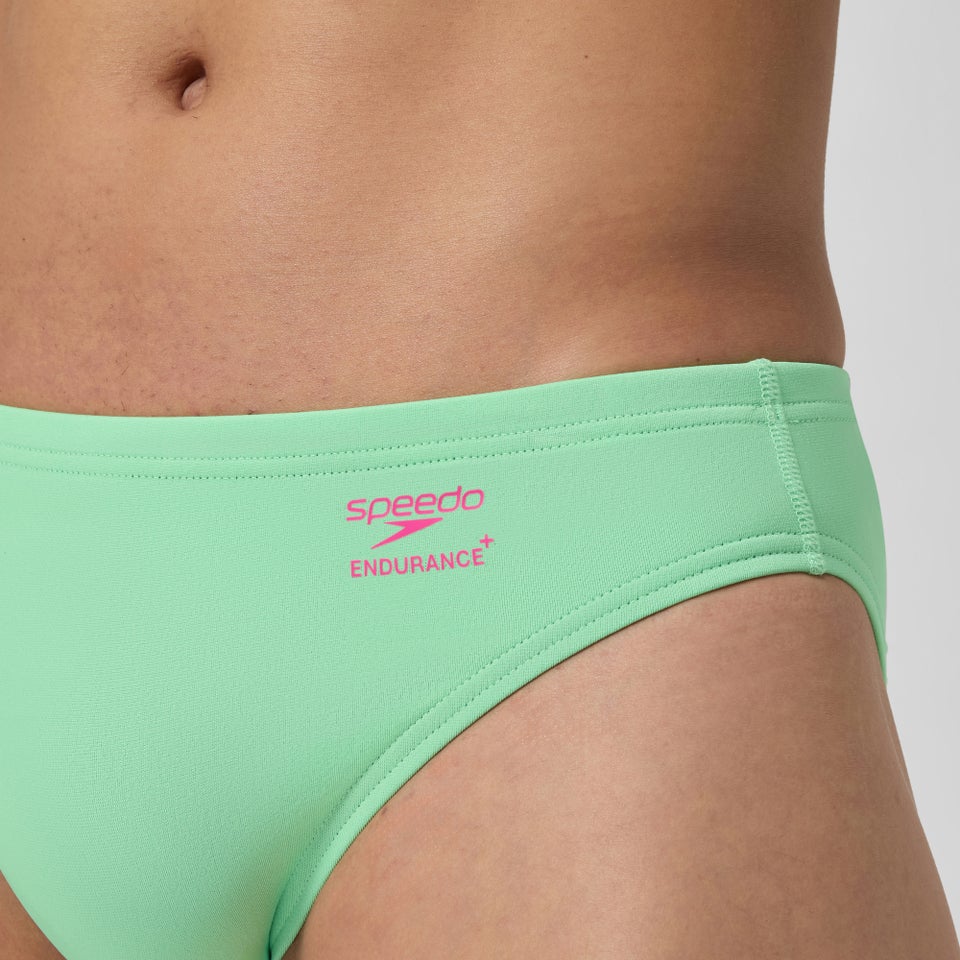 Men's Club Training Solid Brief Green