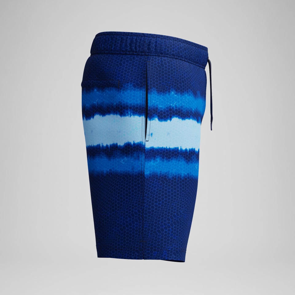 Men's Redondo Edge Printed 45cm Swim Shorts Navy/Blue