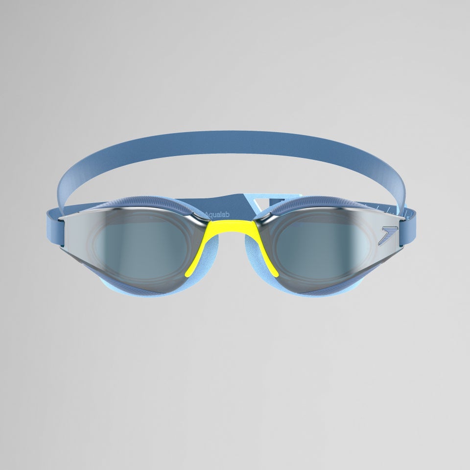 Adult Fastskin Hyper Elite Mirrored Goggles Blue/Silver