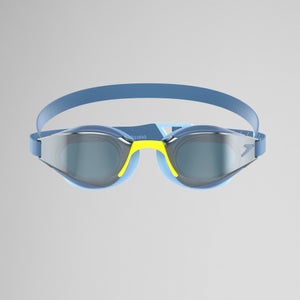 Erwachsene Fastskin Hyper Elite verspiegelte Schwimmbrille Blau/Silber