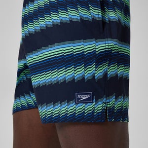 Short de bain Homme Redondo Edge 40 cm imprimé bleu