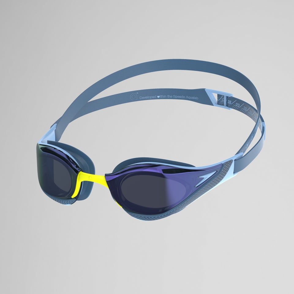 Adult Fastskin Pure Focus Mirrored Goggles Blue/Gray