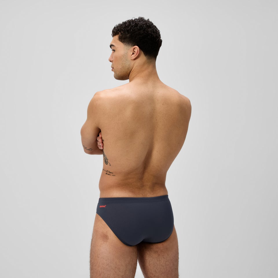 Men's Hyperboom Splice Brief Grey/Red