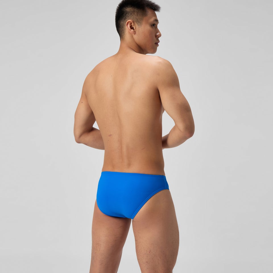 Men's Club Training Solid  Brief Blue