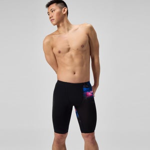 Herren Club Training Schwimmhose mit Print Schwarz