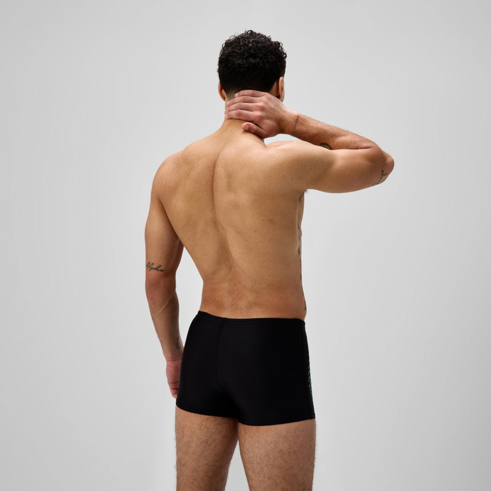 Men's Duo Logo Aquashort Black