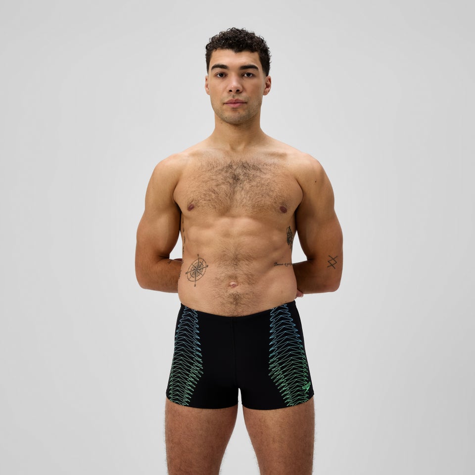 Men's Duo Logo Aquashort Black