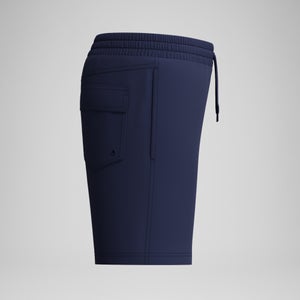 Jungen Medley Badeshorts 38 cm mit Logo Marineblau/Blau