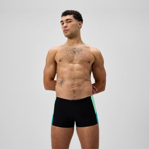 Boxer de bain Homme Dive noir/turquoise