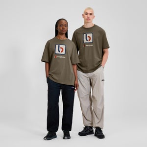 Unisex The B Tee - Braun