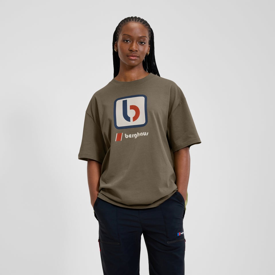 Unisex The B Tee - Braun