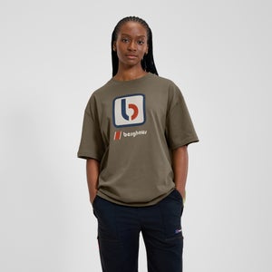 Unisex The B Tee - Brown