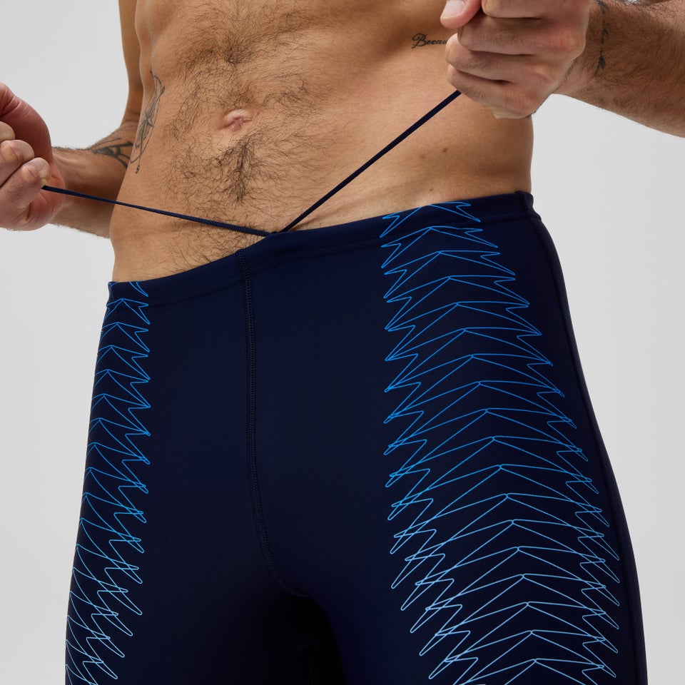 Men's Duo Logo Logo Print Mid Jammer Navy/Blue