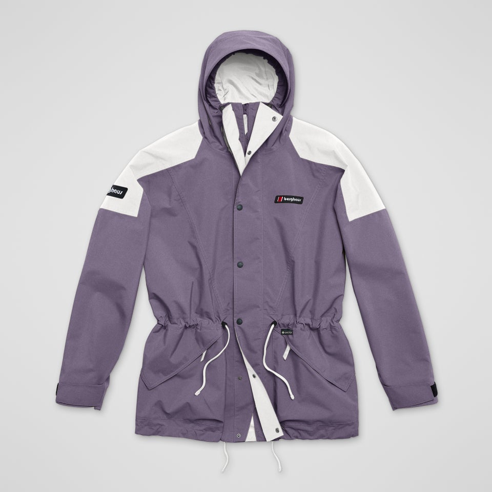 Unisex Meru Mountain Gore-Tex Jacket - Purple/Grey
