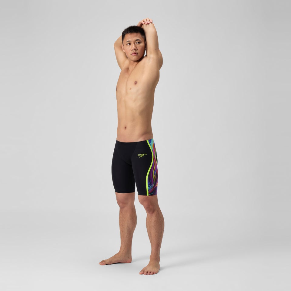 Men's Fastskin LZR Pure Intent 2.0 Jammer Black/Yellow