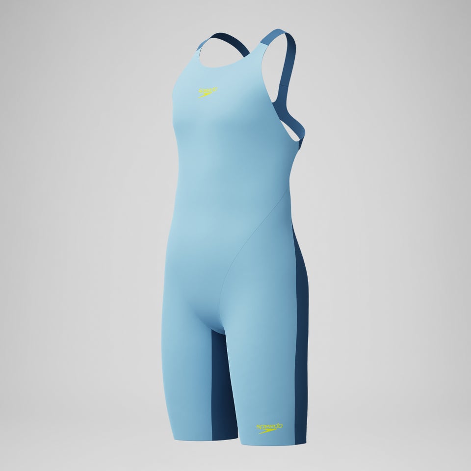 Girls Fastskin Endurance+ Max Openback Kneeskin Blue